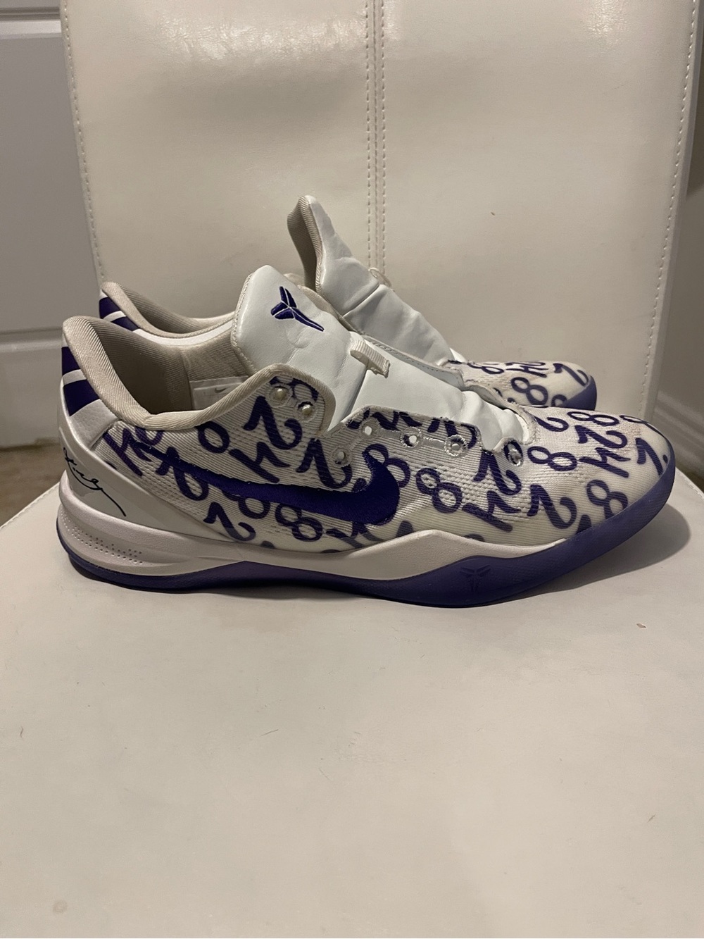 Nike kobe 8 protro court purple size 11